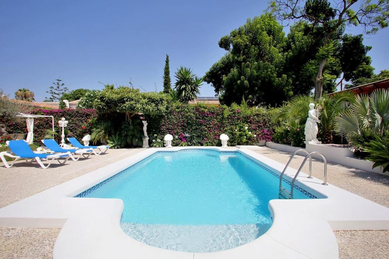 Exclusive Villa Las Palmeras Puerto Banus With Heated Private Swimming Pool, Marbella, Spain Экстерьер фото